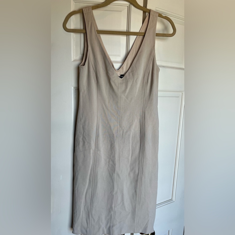 Ralph Lauren Cream V-Neck Dress